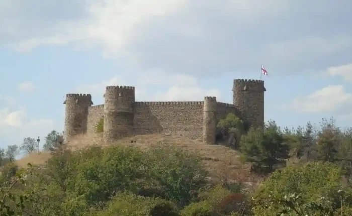 Chailuri Fortress in Sagarejo, a medieval defensive stronghold in the Kakheti region