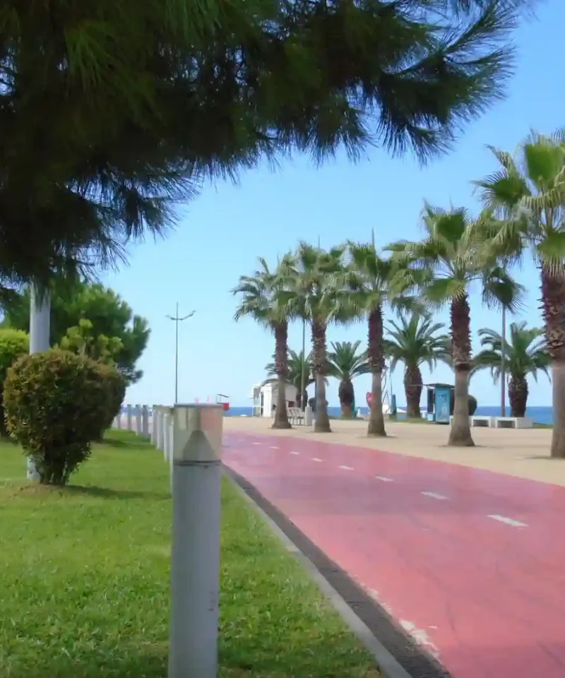 Biking trails on our Tour around Batumi Gonio