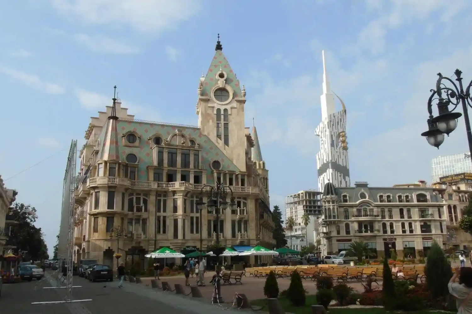 Central square visit on Trip from Batumi to Petra Castle