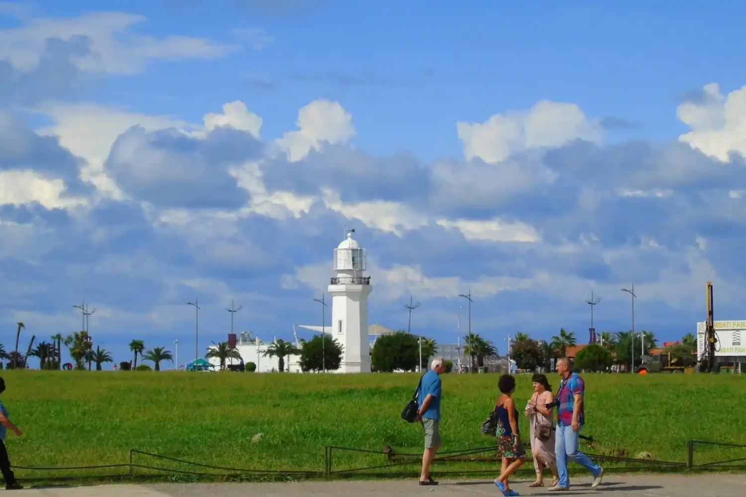 Lighthouse stop during Trip from Batumi to Petra Castle