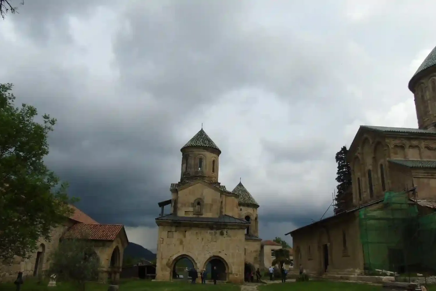 The medieval Gelati Monastery complex, a UNESCO site visited during our tour - Tour to Kinchkha Waterfall.