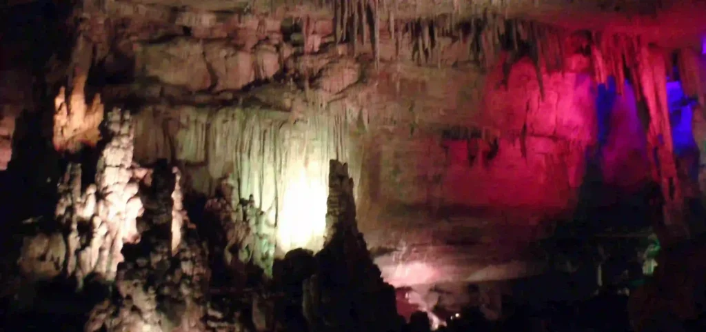 Inside the majestic halls.