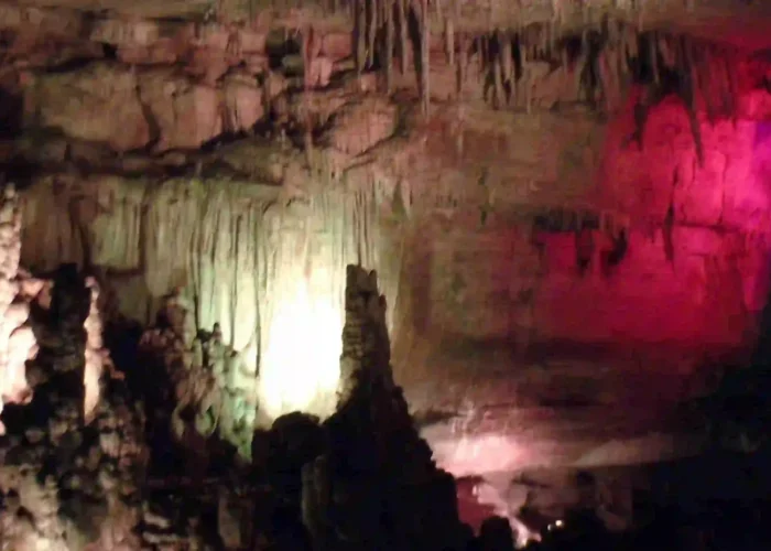 Inside the majestic halls.