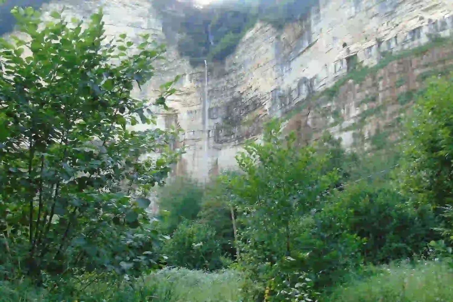 The breathtaking Kinchkha waterfall in the Khoni municipality.