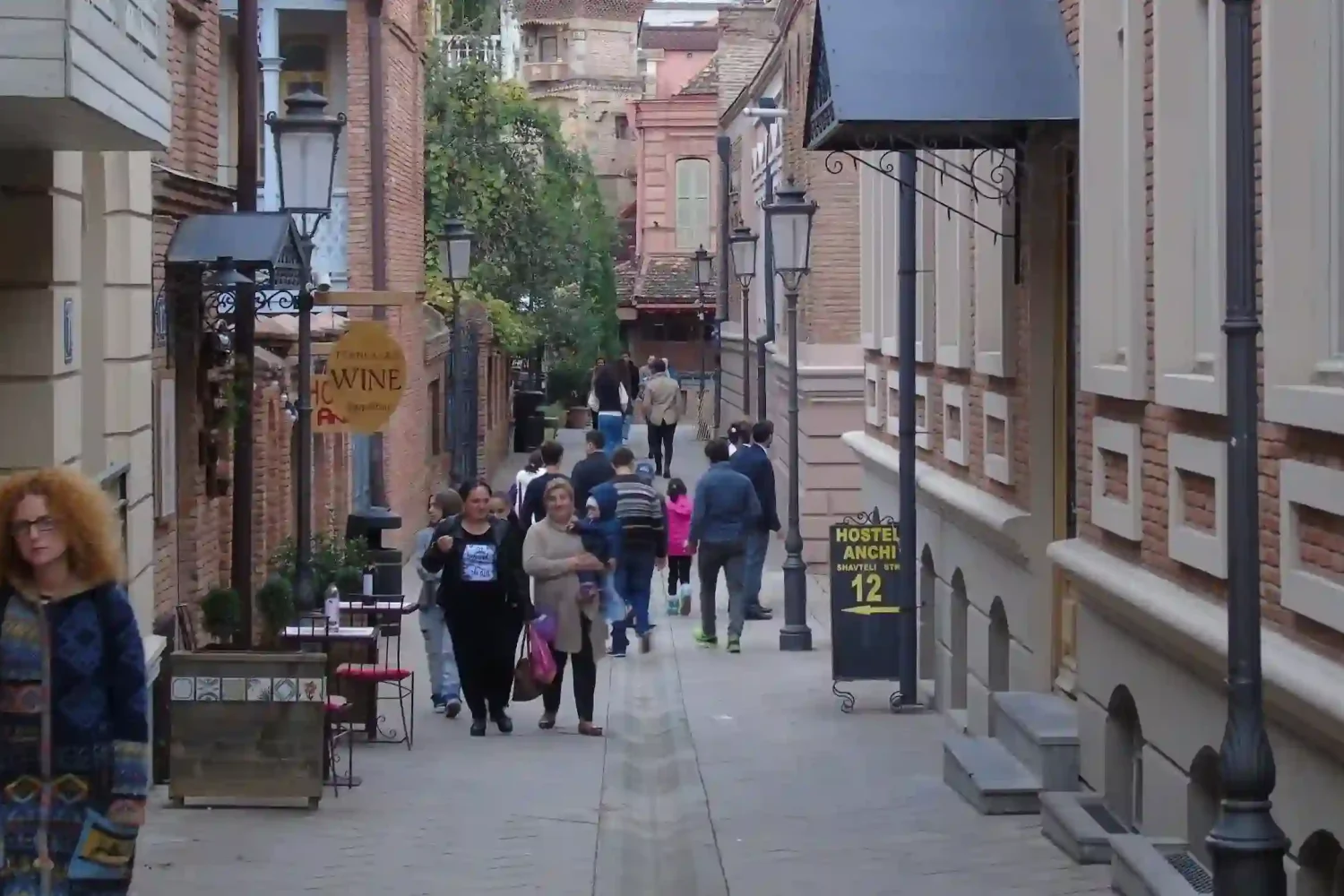 Historic street walk during Trip from Tbilisi to Mtskheta