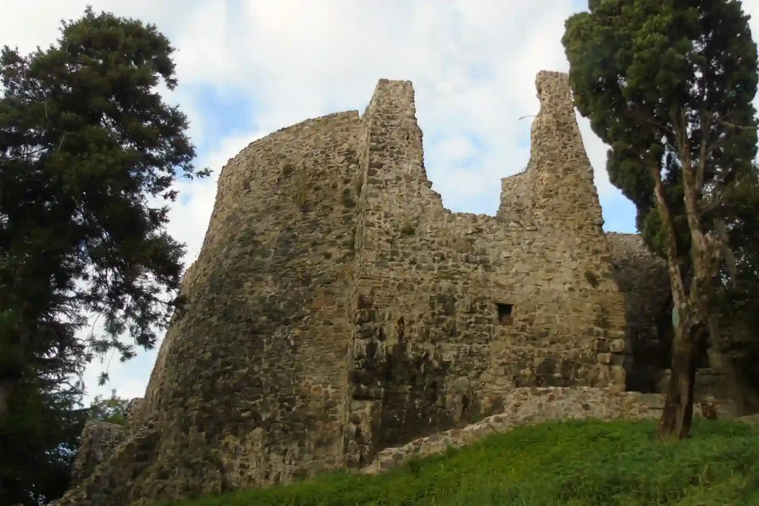 Byzantine walls on Trip from Batumi to Petra Castle