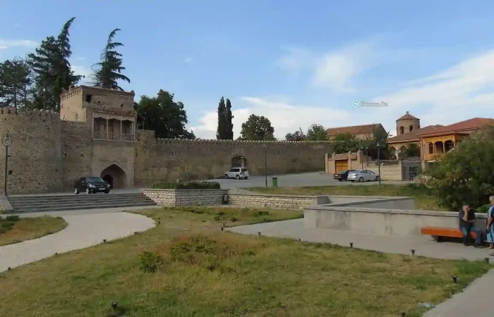 Palace entrance view