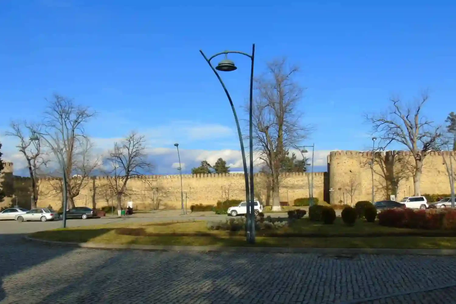 Ancient fortress walls