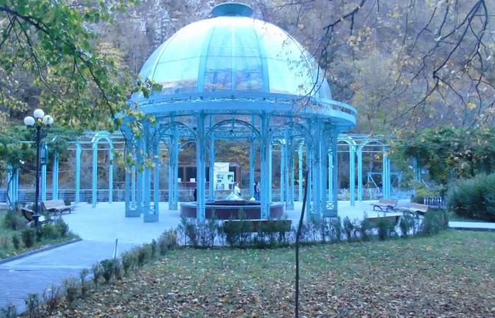 Borjomi mineral water fountain