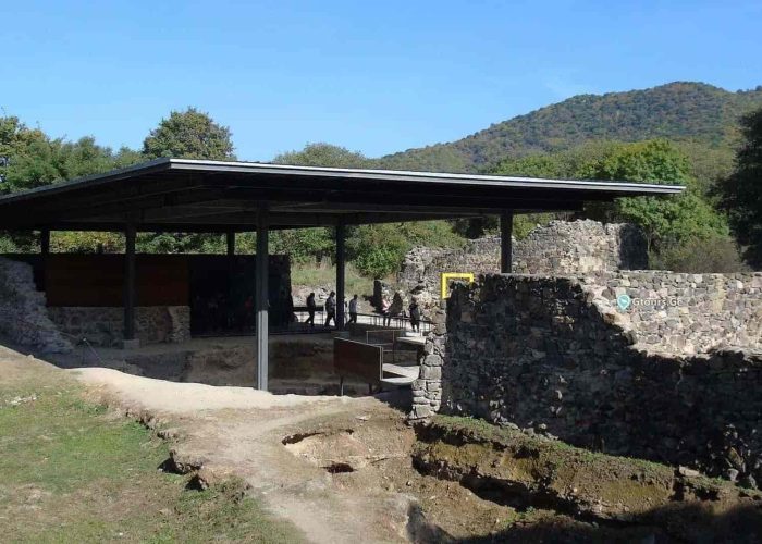 Dmanisi, archaeological site, site of discovery of Zezva and Mzia skulls
