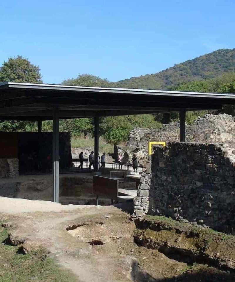 Dmanisi, archaeological site, site of discovery of Zezva and Mzia skulls
