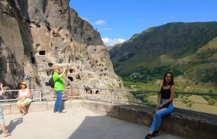 The rock-cut city of Vardzia