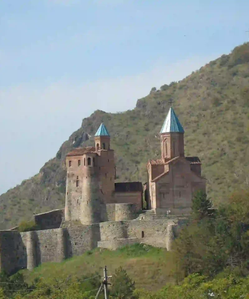 The royal citadel and fortress walls of Gremi, Georgia